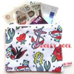 Tattoo Zipper Pouch by Dolly Cool 2 options