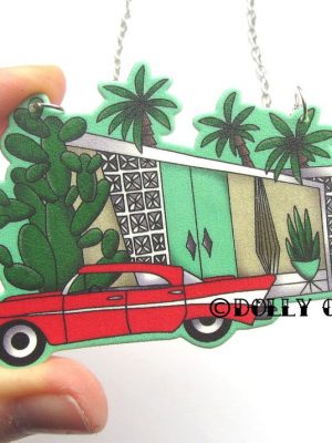 Palm Springs Necklace by Dolly Cool Chevy Bel Air 40s 50s R