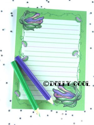 Dolly cool little shop Audrey 2  notepad A6