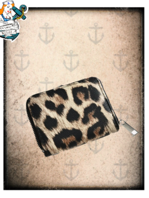 leopard wallet mini