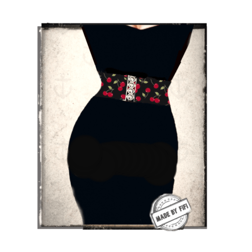 Fifi’s Cherry Rockabilly belts ( 4 styles)