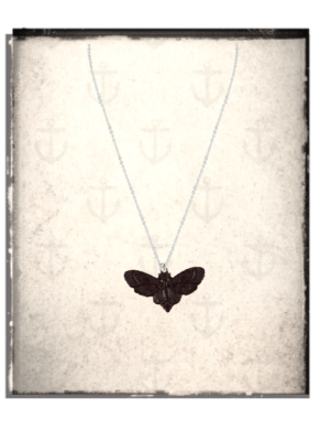 clarice moth necklace