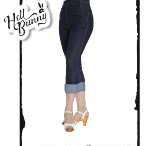 Hell Bunny Charlie Capris Jeans