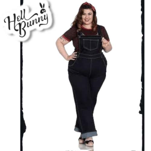 Hell Bunny Elly may dungarees