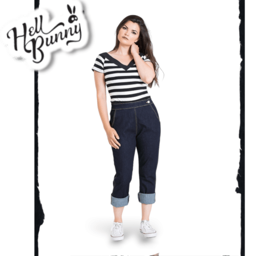 Hell Bunny Charlie Capris Jeans
