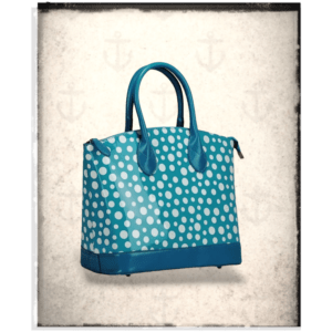 polka dot vintage style handbag  (3 colours)